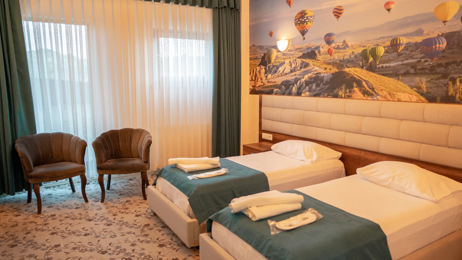 2 Tek Yataklı Oda - Banyo